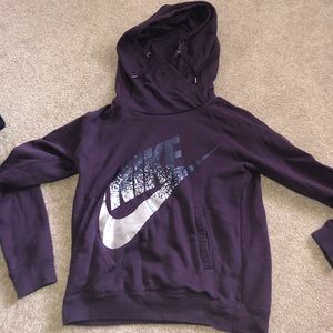 Nike cowl neck hoodie
